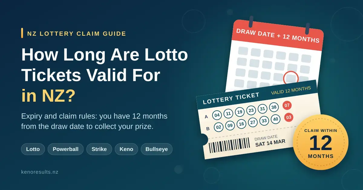 How Long Are Lotto Tickets Valid For in NZ? Expiry and Claim Rules