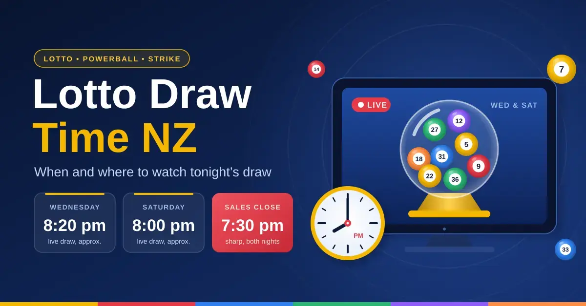 Lotto Draw Time NZ: When and Where to Watch Tonight's Draw