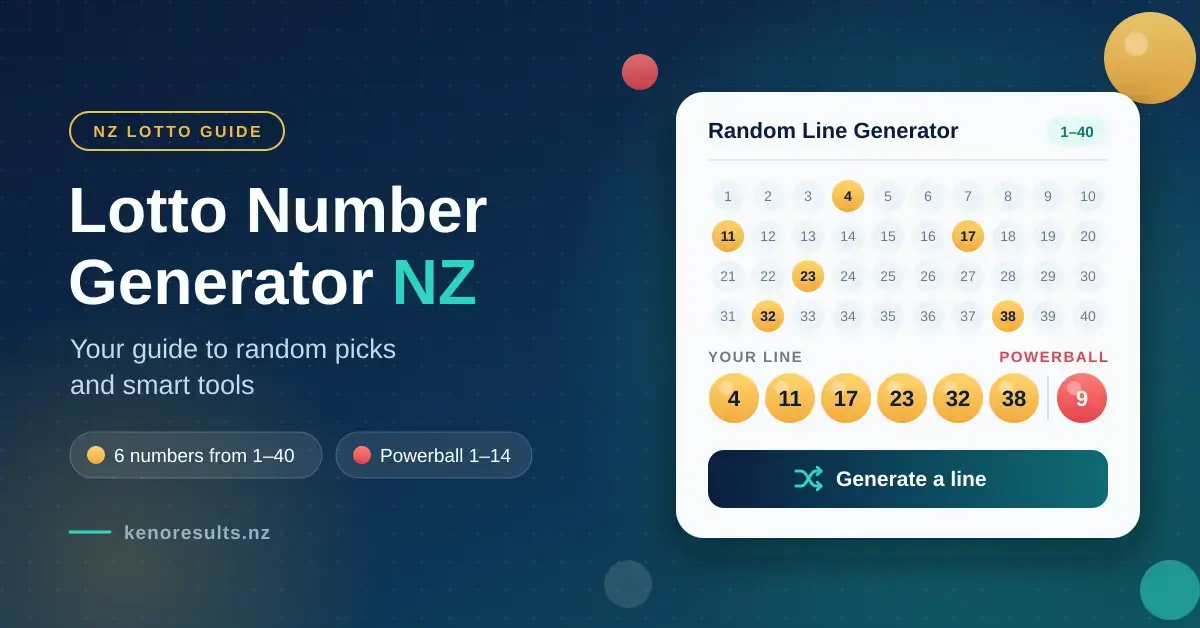 Lotto Number Generator NZ: Your Guide to Random Picks and Smart Tools